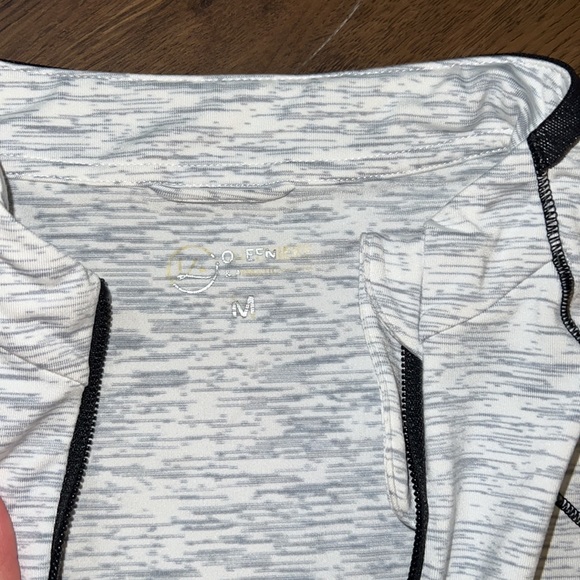 Medium Queenieke black and gray athletic jacket - Picture 2 of 3